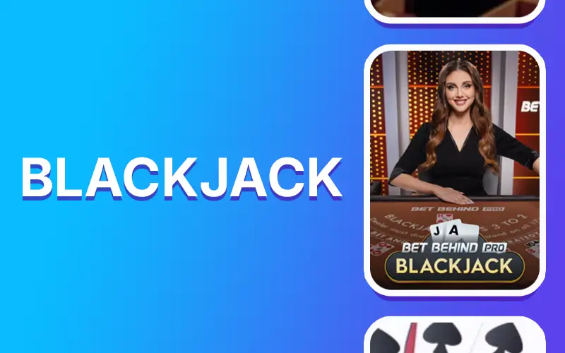 Collect 21 points and win blackjack at 1win.