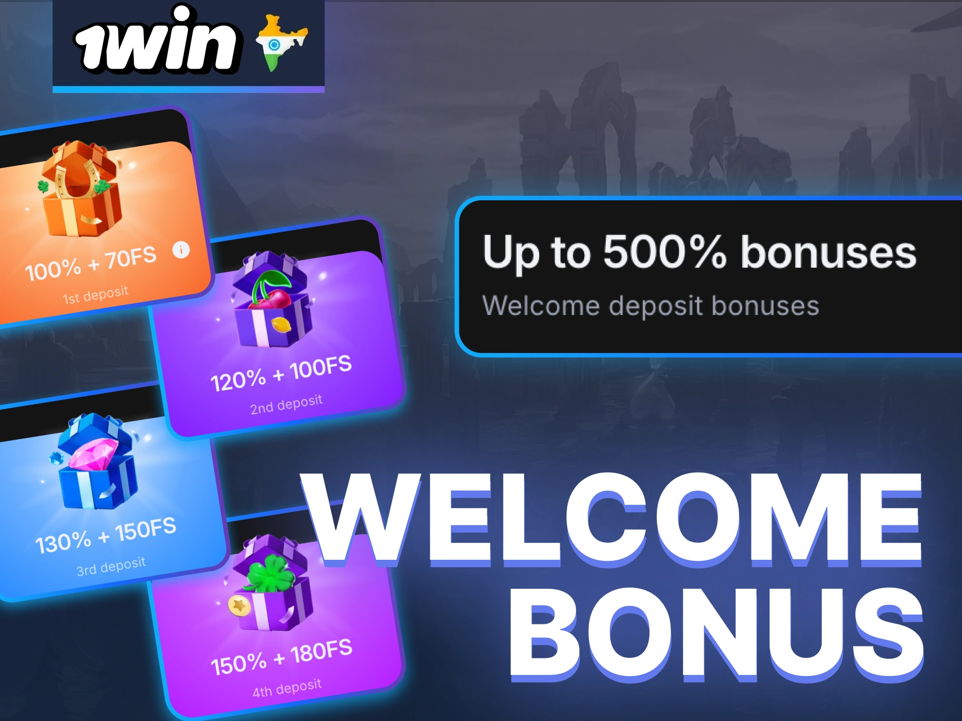 Grab esports rewards on 1win and enhance your bets with extra funds across multiple deposits.