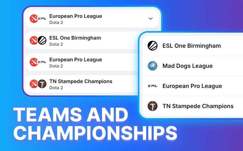 Study teams on 1win and improve your betting decisions with better knowledge of tournaments and performance.